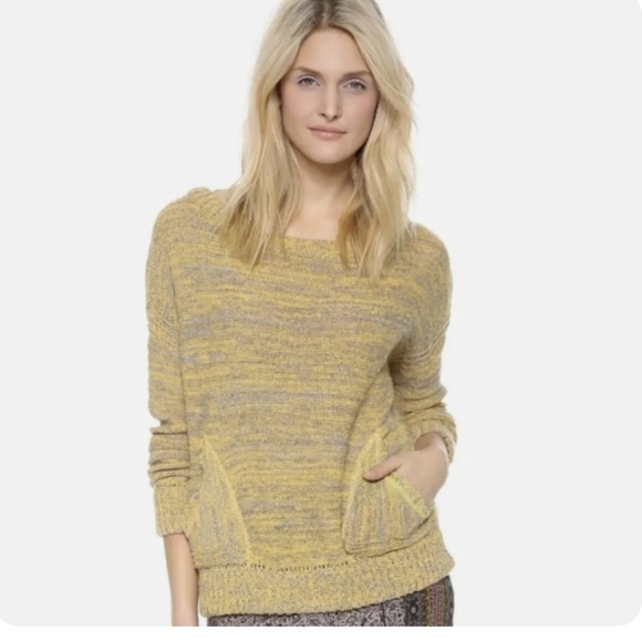 Free People  Falling Stars Sweater Medium - Picture 2 of 9